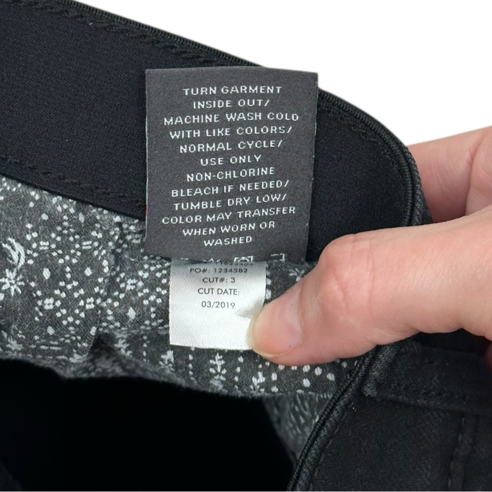 Torrid Premium Black Denim Distressed Sky High Skinny Jeans - Womens 16R - Picture 5 of 6